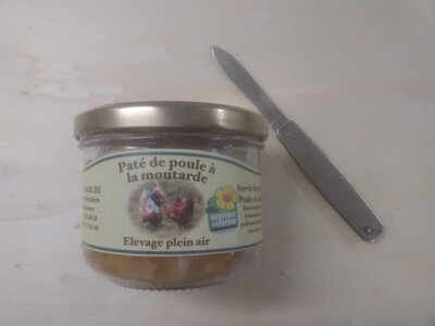 - promo- pâté de poule fermière moutarde
