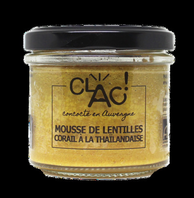 Mousse lentilles corail thaïlandais