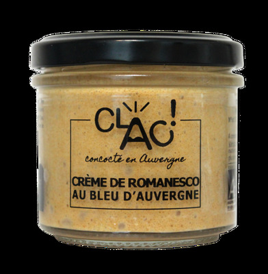 Crème romanesco au bleu d'auvergne