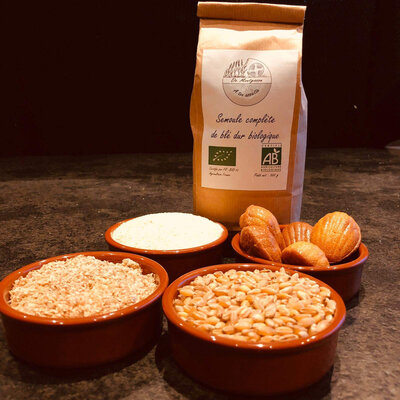 Semoule de blé dur bio 500 g