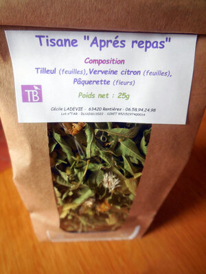 Tisane 'aprés repas'