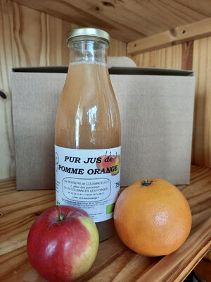 Pur jus de pomme-orange 75cl