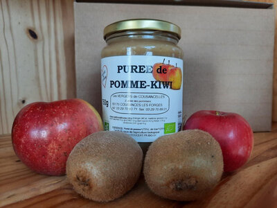 Purée de pomme-kiwi