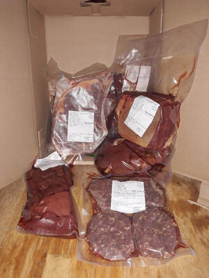 Caissette de bœuf environ 10 kg