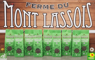 Lentilles vertes 250g