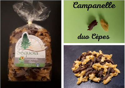 Campanelle duo cèpes 400g