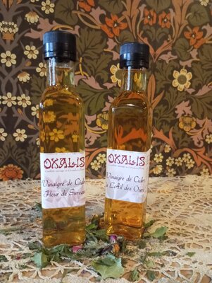 Vinaigre de cidre fleurs de sureau