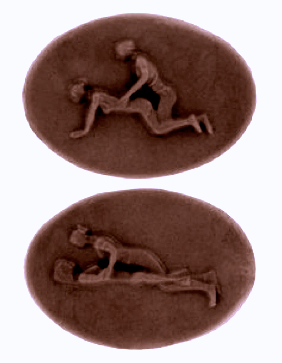 Médaillons coquins chocolat noir