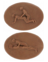 Médaillons coquins chocolat 'lait'