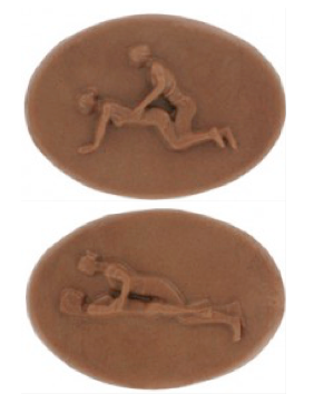 Médaillons coquins chocolat 'lait'