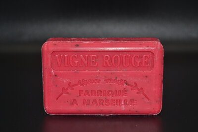 Savon de marseille vigne rouge