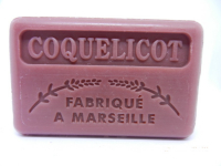 Savon de marseille coquelicot