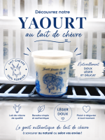 Yaourt de chèvre nature
