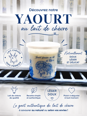 Yaourt de chèvre nature