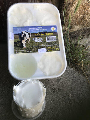 Faisselle au lait cru x6