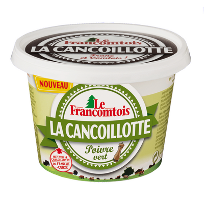 Cancoillotte poivre vert 250g