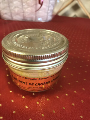 Foie gras de canard entier conserve