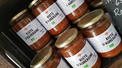 Riste d'aubergine bio