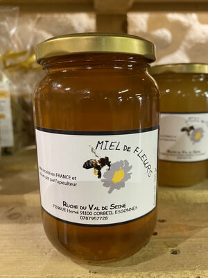 Miel de fleurs ambré