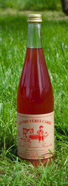 Jus de pommes-framboises