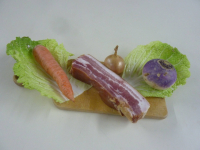 Poitrine de porc fumée