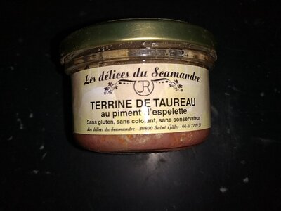 Terrine de taureau au pimenton