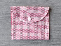 Pochette à savons imperméable - rose