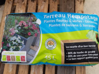 Terreau de rempotage