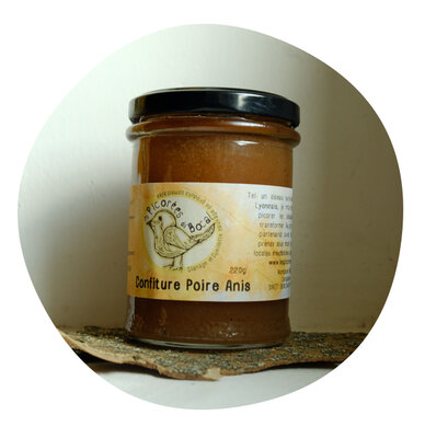 Confiture poire anis