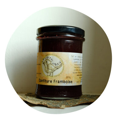 Confiture de framboise