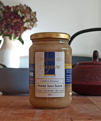 Compote pomme sans sucre