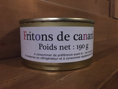 Fritons de canard