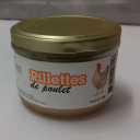 Rillette de poulet nature