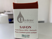 Savon lait d anesse 20% et patchouli