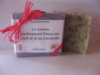 Savon au lait de vache et lavande