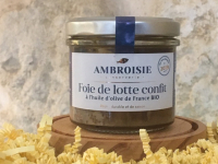 Foie de lotte confit