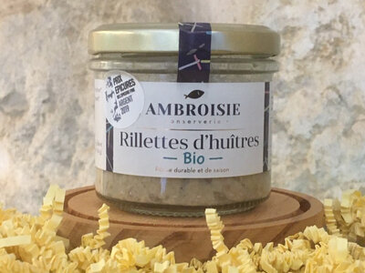 Rillettes d’huîtres bio