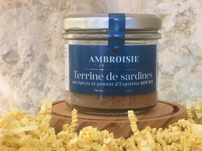 Terrine de sardines aux épices