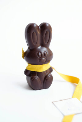 Lapin de pâques - chocolat noir