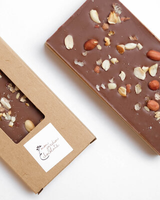 Tablette bio cacahuètes fleur de sel