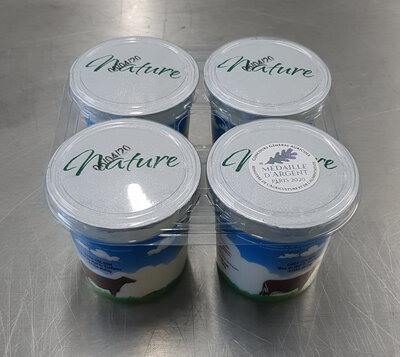 Fromage blanc battu nature 4 x 125g