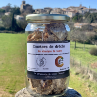 Crackers de dreche au vinaigre de bi