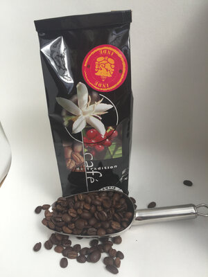 Café d'inde en grains