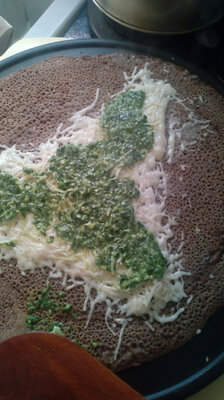 Galette ail des ours emmental