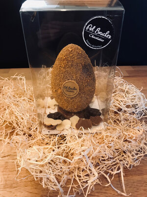 Oeuf spéculoos chocolat lait