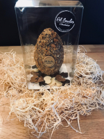 Oeuf feuilletine chocolat noir