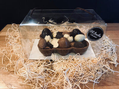 Boîte à oeuf lait