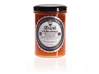 Confiture abricot fleur d'oranger
