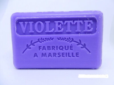 Savon de marseille violette