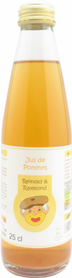 Jus de pommes bio 25cl